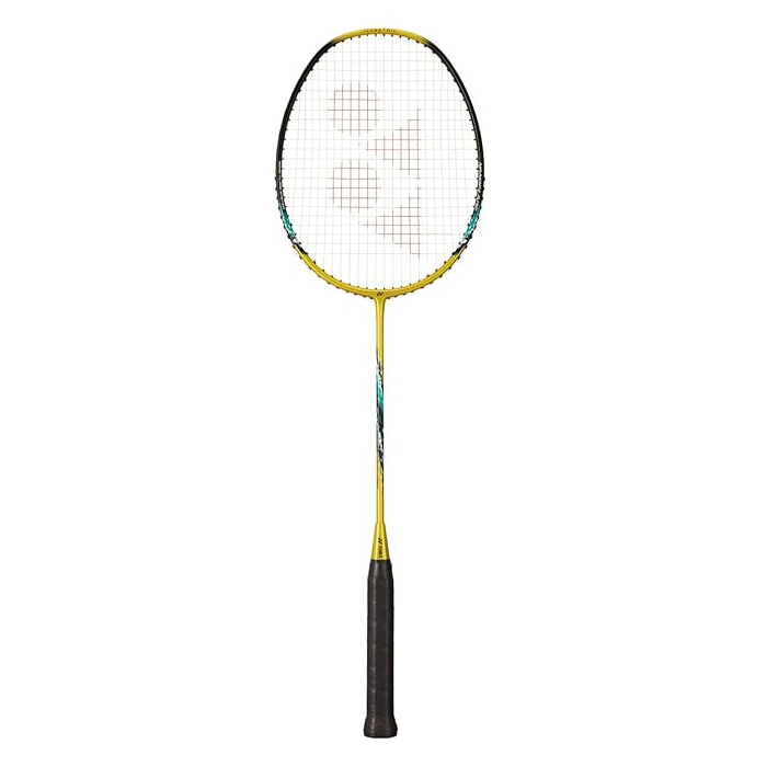 Yonex Nanoflare 001 Feel Strung Badminton Racquet, G4 - Gold, Graphite