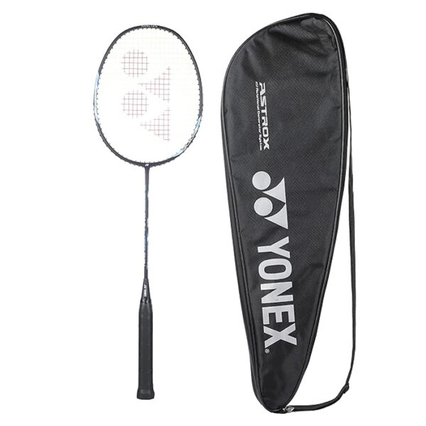 YONEX Astrox Lite 27i Graphite Strung Badminton Racket with Full Racket Cover (Blue) | For Intermediate Players | 77 grams | Maximum String Tension – 30lbs