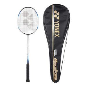 YONEX Graphite Badminton Racquet, Muscle Power 22LT Black Blue