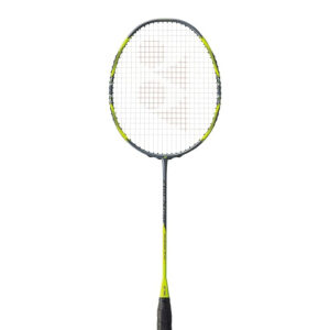 YONEX Arcsaber 7 Play Strung Graphite Badminton Racquet with Full Cover (Grey/Yellow)