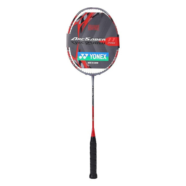 Yonex Aracsaber 11 Pro Grayish Pearl Badminton Racquet with Full Cover(Made in Japan), Graphite