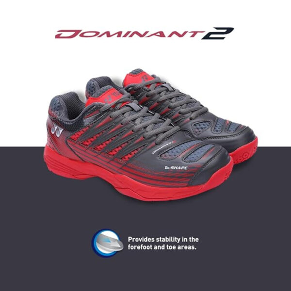 Carbon Red Yonex Badminton Shoes Tour Dominant 2