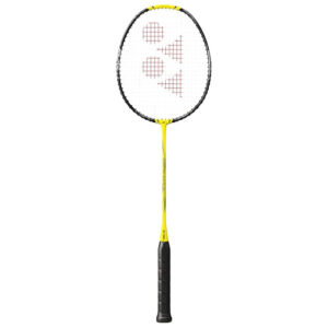 YONEX NANOFLARE 1000 Play Badminton Racquet|4U 5G|Lightning Yellow|Smash Speed|Medium Stiff|AERO Frame|Explosive Sonic Flare System|Head Light| Developed by Japan