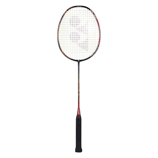 YONEX Astrox 99 Play Graphite Strung Badminton Racket with Full Racket Cover (Cherry Sunburst) | for Intermediate Players | 83 Grams | Maximum String Tension – 28lbs