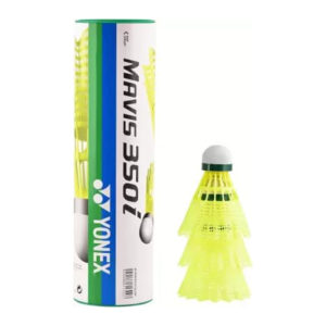 Yonex-Mavis-350i-Green-Cap-Nylon-Shuttlecock-Yellow